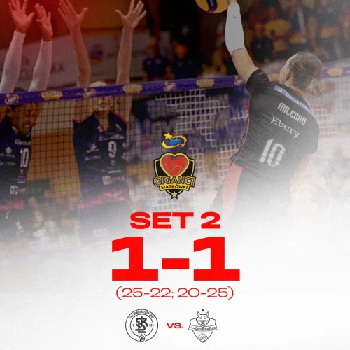 Drugi set dla Developresu, 1:1. Walczymy dalej! 💪