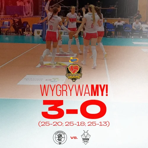 Wielki rewanż w Twardogórze! 🔥 Łódzkie Wiewióry w finale LOTTO Giganci Siatkówki! 🐿️🏐

Znakomity mecz w naszym wykonaniu