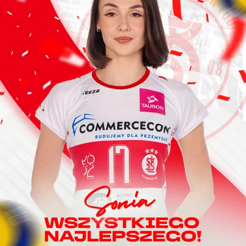 Dzisiaj swoje 24. urodziny obchodzi nasza środkowa – @soniastefanik ! 🎂🎉⚪🔴⚪
Soniu, to już Twój czwarty sezon w biało-cze