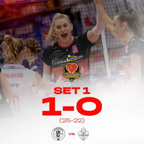 Pierwszy set finału dla nas! 

25-22! Oby tak dalej Wiewióry! 💪

fot. Paweł Piotrowski