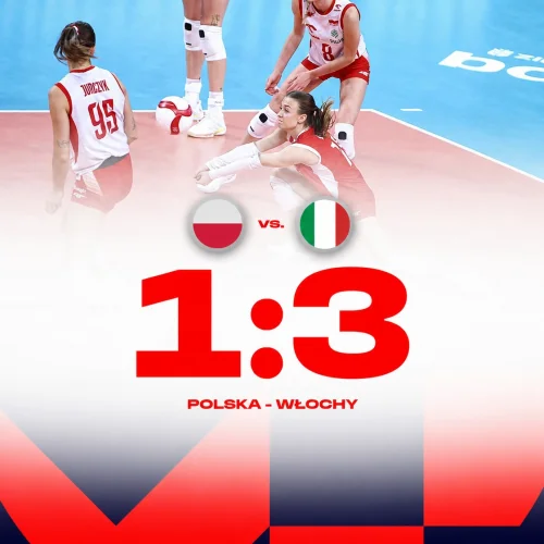 Finał nie dla biało-czerwonych 🇵🇱 😢 Niestety nasza reprezentacja przegrała w półfinale z Włoszkami 🇮🇹 1-3, co oznacza, ż